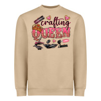 Mushroom crafting queen Heavyweight Sweatshirt - NancyCooperArtShop