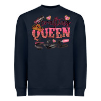 Navy crafting queen Heavyweight Sweatshirt - NancyCooperArtShop