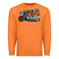 Carrot Badass Mama motorcycle Premium Sweatshirt - HowdyJamesFarm