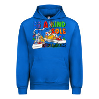 Cobalt Be a kind sole Autism Awareness Urban Hoodie - FaDigitalArtStudio