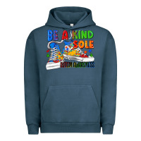 Pigment Midnight Navy Be a kind sole Autism Awareness Urban Hoodie - FaDigitalArtStudio
