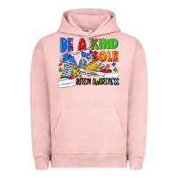 Pigment Salmon Be a kind sole Autism Awareness Urban Hoodie - FaDigitalArtStudio