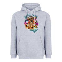 Heather Grey Holy cow i am cute baby cow Heavyweight Hoodie - HowdyJamesFarm