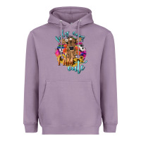 Lavender Holy cow i am cute baby cow Heavyweight Hoodie - HowdyJamesFarm