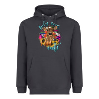 Smoke Holy cow i am cute baby cow Heavyweight Hoodie - HowdyJamesFarm