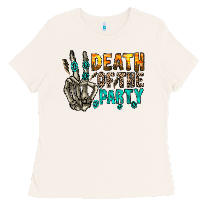 Death Of Party Ladies Tee by RacoonDesign | Teevron