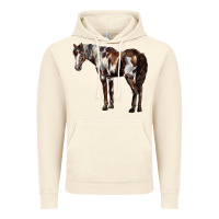 Vintage Artic Mustang Horse Vintage Hoodie - LillyAllenDesigns