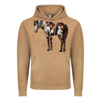Vintage Camel Mustang Horse Vintage Hoodie - LillyAllenDesigns