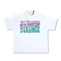 White get in loser we're disrupting systems of oppressio Urban Heavy Tee - MaliasSmallBusiness
