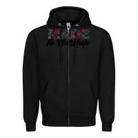 Black Made to Worship Zipper Hoodie - Bettercallsaul