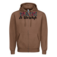Chestnut Made to Worship Zipper Hoodie - Bettercallsaul