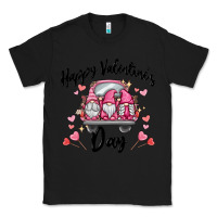 Black happy valentine's day gnome truck Classic Tee - MaliasSmallBusiness