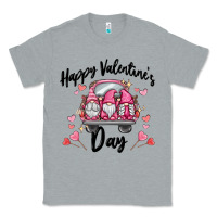 Heather Grey happy valentine's day gnome truck Classic Tee - MaliasSmallBusiness