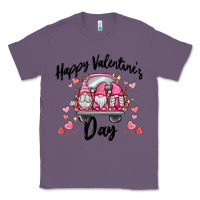 Lavender happy valentine's day gnome truck Classic Tee - MaliasSmallBusiness