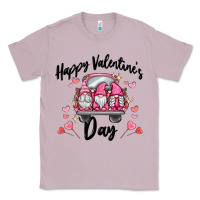 Lilac happy valentine's day gnome truck Classic Tee - MaliasSmallBusiness