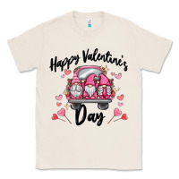 Natural happy valentine's day gnome truck Classic Tee - MaliasSmallBusiness