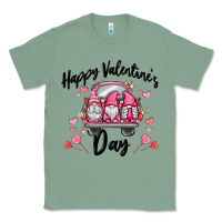 Sage happy valentine's day gnome truck Classic Tee - MaliasSmallBusiness