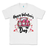 White happy valentine's day gnome truck Classic Tee - MaliasSmallBusiness