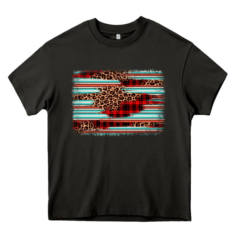 Leopard Serape Background Heavy Core Tee by BarkalooDesign | Teevron