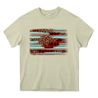 Mossy leopard serape background Heavy Core Tee - BarkalooDesign