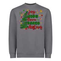 Storm joy hope love peace christmas Heavyweight Sweatshirt - MaliasSmallBusiness