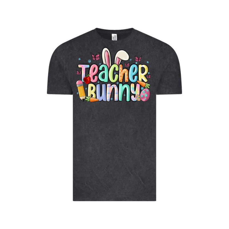Teacher Bunny Vintage Tee by MaliasSmallBusiness | Teevron