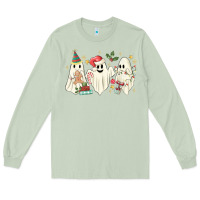 Matcha Christmas ghosts Long Sleeve Tee - MaliasSmallBusiness