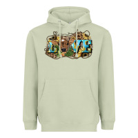 Matcha Love baby Cow Heavyweight Hoodie - HowdyJamesFarm
