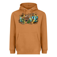 Meerkat Love baby Cow Heavyweight Hoodie - HowdyJamesFarm