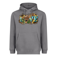Storm Love baby Cow Heavyweight Hoodie - HowdyJamesFarm