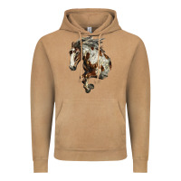 Vintage Camel Mustang Horse Vintage Hoodie - LillyAllenDesigns