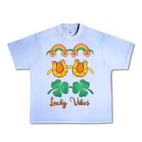 Lucky Vibes St. Patrick's Day Urban Heavy Tee | Teevron