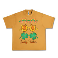 Peanut Butter lucky vibes st. patrick's day Urban Heavy Tee - MaliasSmallBusiness