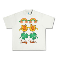 Pistachio lucky vibes st. patrick's day Urban Heavy Tee - MaliasSmallBusiness