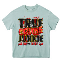 Arona true crime junkie all day every day Heavy Core Tee - JahusDesignShop