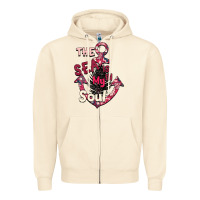 Sandshell Summer decor The sea is in my Soul Zipper Hoodie - Bettercallsaul