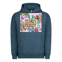 Pigment Midnight Navy Hunny Bunny And Egg Easter Tumbler Urban Hoodie - BundleAndBundleShop
