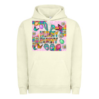 Pigment Pistachio Hunny Bunny And Egg Easter Tumbler Urban Hoodie - BundleAndBundleShop