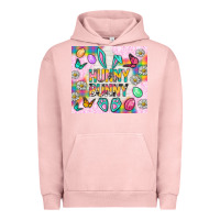 Pigment Salmon Hunny Bunny And Egg Easter Tumbler Urban Hoodie - BundleAndBundleShop