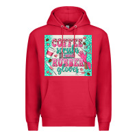 Cardinal coffee scrubs and rubber gloves Premium Hoodie - TumblerDesignByShophia