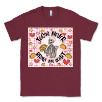 Burgundy tacos never broke my heart Classic Tee - MaliasSmallBusiness