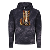 Cloud Black Belgian Horse Vintage Hoodie - LillyAllenDesigns