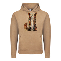 Vintage Coffee Belgian Horse Vintage Hoodie - LillyAllenDesigns