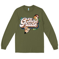 Army Green third grade Long Sleeve Tee - JahusDesignShop