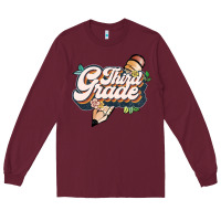 Burgundy third grade Long Sleeve Tee - JahusDesignShop