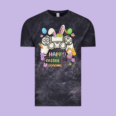 Easter Gamer Vintage Tee Designed By Maliassmallbusiness