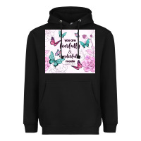Black you are fearfully and wonderfully made Heavyweight Hoodie - TumblerDesignByShophia