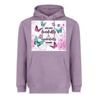 Lavender you are fearfully and wonderfully made Heavyweight Hoodie - TumblerDesignByShophia