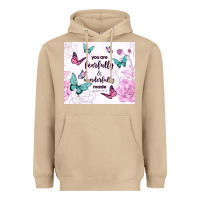 Mushroom you are fearfully and wonderfully made Heavyweight Hoodie - TumblerDesignByShophia