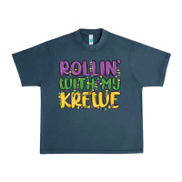 Midnight Navy rollin with my krewe Urban Heavy Tee - MaliasSmallBusiness